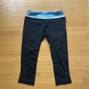 Lululemon Inspire 3/4 crop leggings